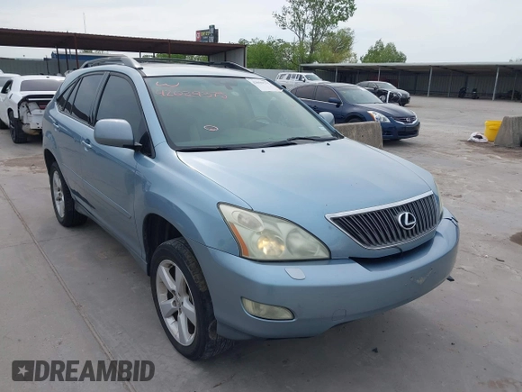 2006 Lexus RX 330 with VIN 2T2HA31U26C103482, listed as a IAAI auction lot 42029375 with 203,687 mi miles and . Bid and sale history available at DreamBid. Image 1.