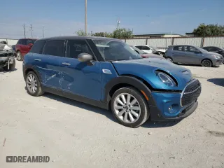 2022 MINI Clubman Cooper S with VIN WMWLV7C08N2R88432, listed as a Copart auction lot 74361674 with 7,244 mi miles and Salvage Title. Bid and sale history available at carsss.com. Image 4.