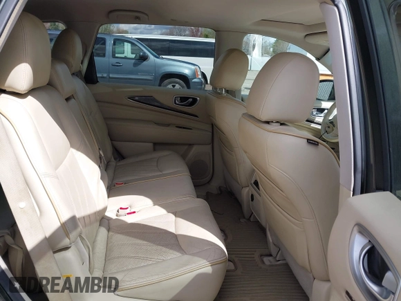 2013 Infiniti JX35 z VIN 5N1AL0MM0DC302090, wystawiony jako IAAI lot #41945285 z przebiegiem 198 767 mil mil oraz . Historia ofert i sprzedaży dostępna na DreamBid. Obrazek 8.