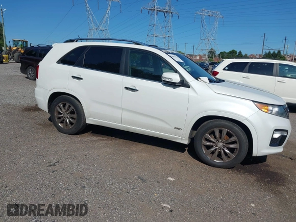 2012 Kia Sorento SX with VIN 5XYKWDA21CG253986, listed as a IAAI auction lot 42405849 with 218,540 mi miles and . Bid and sale history available at DreamBid. Image 1.