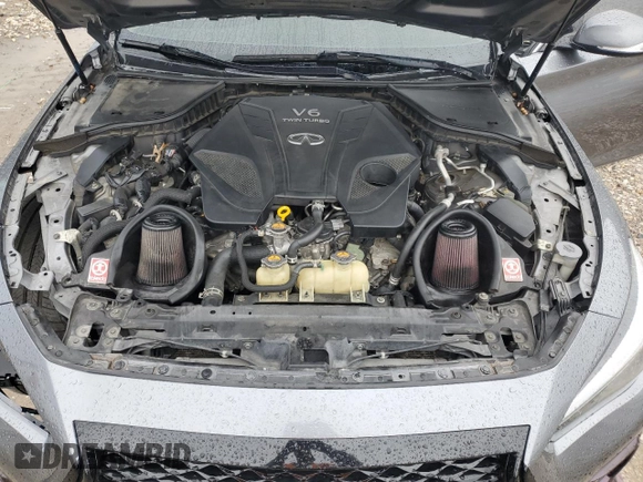 2019 Infiniti Q50 Luxe with VIN JN1EV7AR2KM558377, listed as a Copart auction lot 78653744 with 133,762 mi miles and Salvage Title. Bid and sale history available at DreamBid. Image 11.
