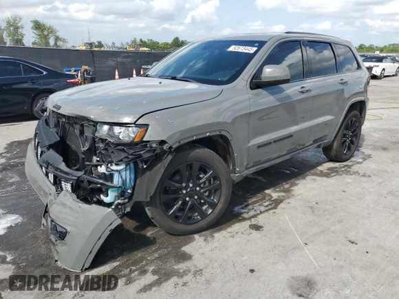 2019 Jeep Grand Cherokee Upland with VIN 1C4RJEAG3KC811211, listed as a Copart auction lot 52673445 with 75,130 mi miles and Salvage title. Bid and sale history available at DreamBid. Image 1.