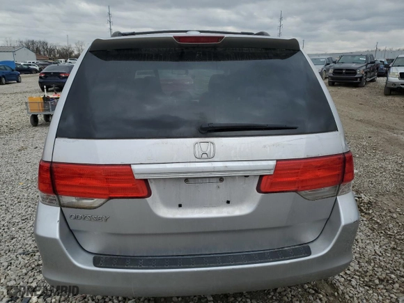2010 Honda Odyssey EX-L with VIN 5FNRL3H75AB008440, listed as a Copart auction lot 49511495 with 0 mi miles and Salvage Title. Bid and sale history available at carsss.com. Image 6.