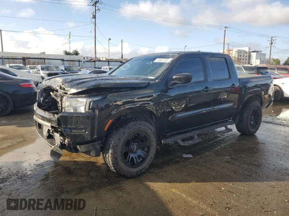 2022 Nissan Frontier Pro-X with VIN 1N6ED1EJXNN637311, listed as a Copart auction lot 45567135 with 60,224 mi miles and Salvage title. Bid and sale history available at DreamBid. Image 1.