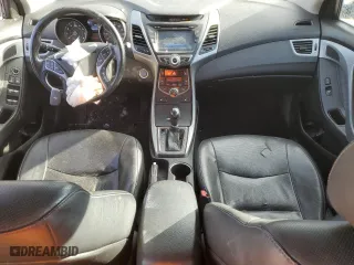 2014 Hyundai Elantra Limited with VIN 5NPDH4AE8EH502194, listed as a Copart auction lot 89199645 with 148,366 mi miles and Salvage Title. Bid and sale history available at carsss.com. Image 8.