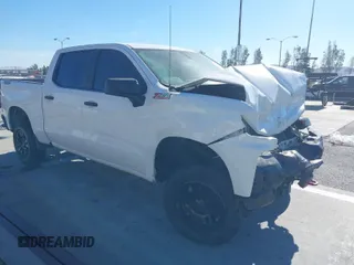 2020 Chevrolet Silverado 1500 Custom Trail Boss with VIN 3GCPYCEF7LG390567, listed as a IAAI auction lot 38125023 with 96,521 mi miles and . Bid and sale history available at DreamBid. Image 1.