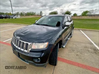 2013 Jeep Grand Cherokee Overland with VIN 1C4RJECT3DC533830, listed as a Copart auction lot 51374515 with 175,777 mi miles and Clean Title. Bid and sale history available at carsss.com. Image 2.