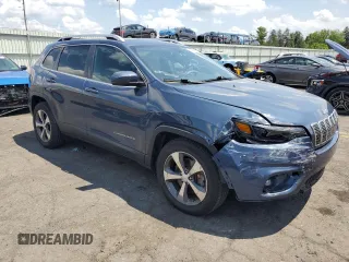 2019 Jeep Cherokee High Altitude z VIN 1C4PJMDX9KD398962, wystawiony jako Copart lot #63341695 z przebiegiem 54 157 mil mil oraz Szkoda całkowita • Salvage title. Historia ofert i sprzedaży dostępna na DreamBid. Obrazek 4.