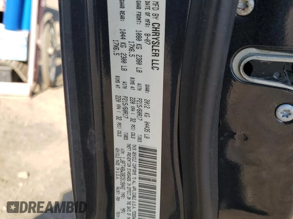 2008 Jeep Patriot Limited z VIN 1J8FT48W38D519042, wystawiony jako Copart lot #55058055 z przebiegiem 140 546 mil mil oraz Szkoda całkowita • Salvage title. Historia ofert i sprzedaży dostępna na DreamBid. Obrazek 14.