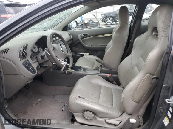 2005 Acura RSX Type S z VIN JH4DC53085S000470, wystawiony jako Copart lot #51381455 z przebiegiem 185 537 mil mil oraz Czysty tytuł • Clean title. Historia ofert i sprzedaży dostępna na DreamBid. Obrazek 7.