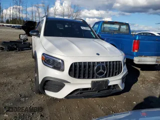 2021 Mercedes-Benz GLB with VIN W1N4M5BB7MW152676, listed as a Copart auction lot 43733654 with 0 mi miles. Bid and sale history available at carsss.com. Image 5.
