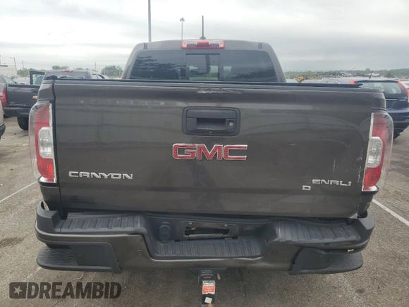 2019 GMC Canyon 4WD Denali with VIN 1GTG6EENXK1200430, listed as a Copart auction lot 65524334 with 54,813 mi miles and Salvage Title. Bid and sale history available at carsss.com. Image 6.