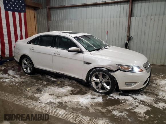 2012 Ford Taurus SHO with VIN 1FAHP2KT3CG115551, listed as a Copart auction lot 89291175 with 90,778 mi miles and Salvage title. Bid and sale history available at DreamBid. Image 4.