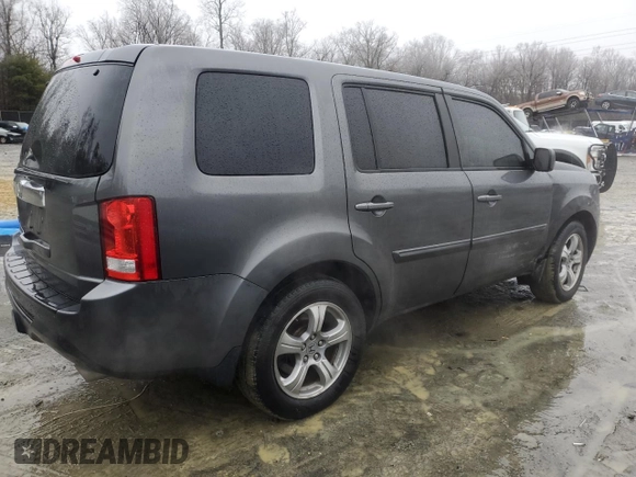 2012 Honda Pilot EX-L with VIN 5FNYF3H57CB023834, listed as a Copart auction lot 44232775 with 186,919 mi miles and Salvage Title. Bid and sale history available at carsss.com. Image 3.