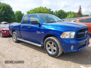 2017 Ram 1500 Express with VIN 1C6RR7FT1HS795901, listed as a IAAI auction lot 42455250 with 112,762 mi miles and . Bid and sale history available at DreamBid. Image 1.