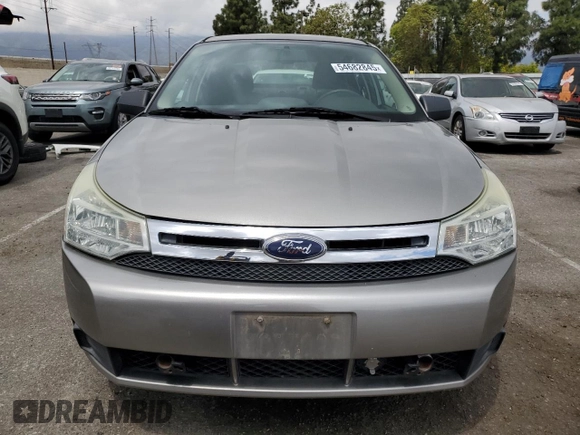 2008 Ford Focus SE with VIN 1FAHP35N38W190539, listed as a Copart auction lot 54682845 with 36,661 mi miles and Salvage Title. Bid and sale history available at carsss.com. Image 5.