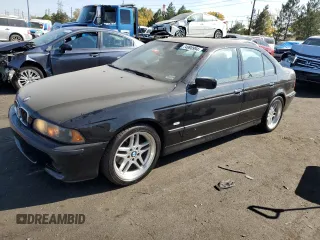 2003 BMW 5 Series 540i with VIN WBADN53473GF71950, listed as a Copart auction lot 74998994 with 116,034 mi miles and Clean Title. Bid and sale history available at carsss.com. Image 1.