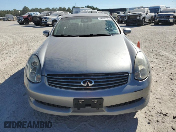 2007 Infiniti G35 Coupe with VIN JNKCV54E17M907066, listed as a Copart auction lot 76093384 with 174,277 mi miles and Salvage Title. Bid and sale history available at carsss.com. Image 5.