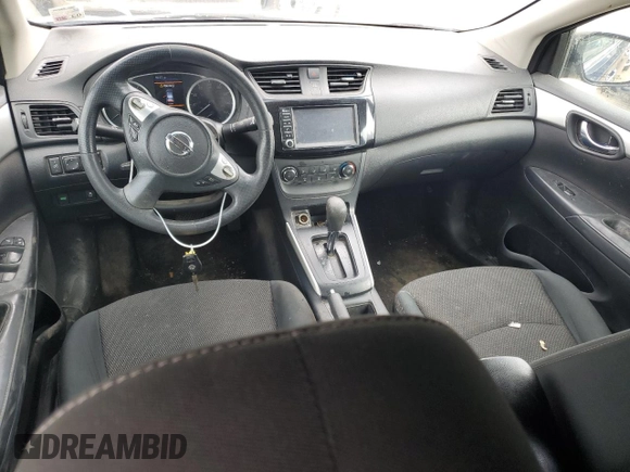 2019 Nissan Sentra SV with VIN 3N1AB7AP8KY241643, listed as a Copart auction lot 50524645 with 129,573 mi miles and Salvage Title. Bid and sale history available at DreamBid. Image 8.