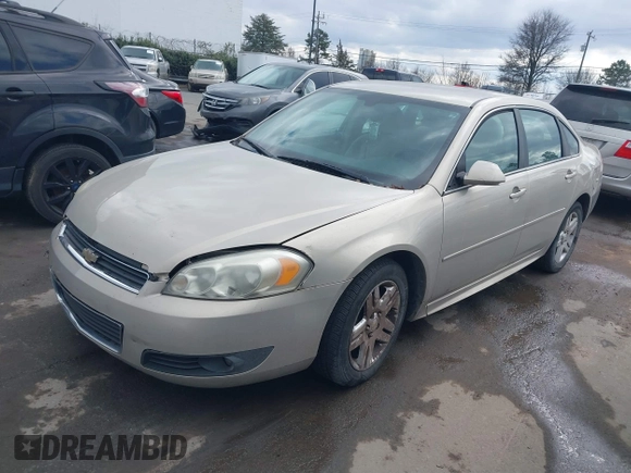 2011 Chevrolet Impala LT Retail with VIN 2G1WB5EKXB1142965, listed as a IAAI auction lot 41639702 with 249,396 mi miles and . Bid and sale history available at DreamBid. Image 2.