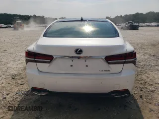 2018 Lexus LS with VIN JTHB5LFF7J5006548, listed as a Copart auction lot 63211874 with 0 mi miles and Salvage Title. Bid and sale history available at carsss.com. Image 6.