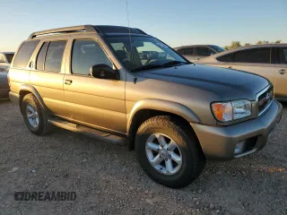 2003 Nissan Pathfinder LE z VIN JN8DR09Y03W813778, wystawiony jako Copart lot #81704494 z przebiegiem 127 986 mil mil oraz Czysty tytuł • Clean title. Historia ofert i sprzedaży dostępna na DreamBid. Obrazek 4.