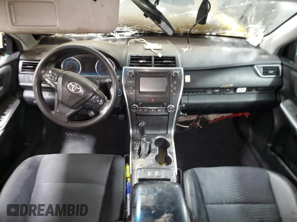 2017 Toyota Camry Hybrid LE with VIN 4T1BD1FK9HU208003, listed as a Copart auction lot 49239185 with 0 mi miles and Salvage Title. Bid and sale history available at carsss.com. Image 8.