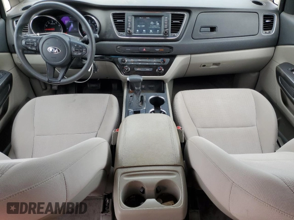 2020 Kia Sedona EX with VIN KNDMB5C14L6609588, listed as a Copart auction lot 48970015 with 50,041 mi miles and Salvage Title. Bid and sale history available at carsss.com. Image 8.
