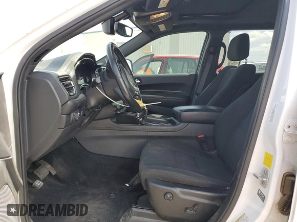 2022 Dodge Durango GT Plus with VIN 1C4RDHDG2NC131177, listed as a Copart auction lot 50929455 with 37,715 mi miles and Salvage Title. Bid and sale history available at DreamBid. Image 7.