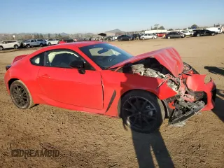 2022 Toyota GR86 Premium with VIN JF1ZNBF17N8750756, listed as a Copart auction lot 42462405 with 19,280 mi miles and Salvage Title. Bid and sale history available at carsss.com. Image 4.
