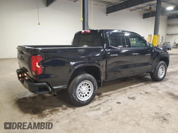 2023 Chevrolet Colorado 2WD Work Truck with VIN 1GCGSBECXP1176131, listed as a Copart auction lot 65121875 with 21,608 mi miles and Clean title. Bid and sale history available at DreamBid. Image 3.