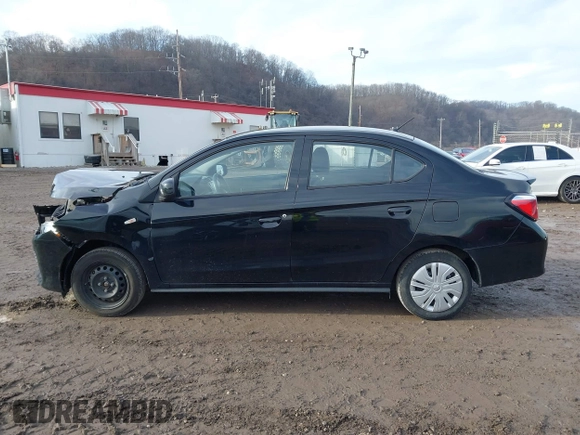 2022 Mitsubishi Mirage ES with VIN ML32FUFJ4NHF09103, listed as a IAAI auction lot 41211686 with 30,151 mi miles and . Bid and sale history available at DreamBid. Image 14.