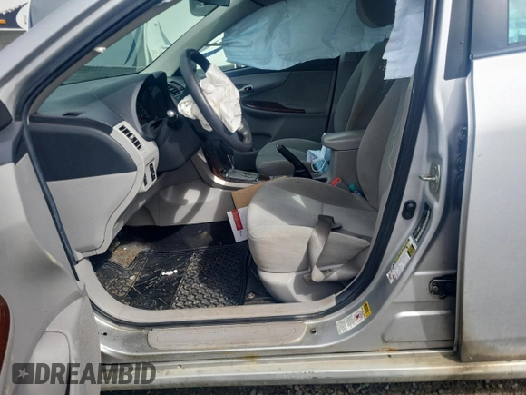 2011 Toyota Corolla L with VIN 2T1BU4EE0BC609090, listed as a Copart auction lot 52022585 with Not Provided miles and Salvage Title. Bid and sale history available at carsss.com. Image 7.