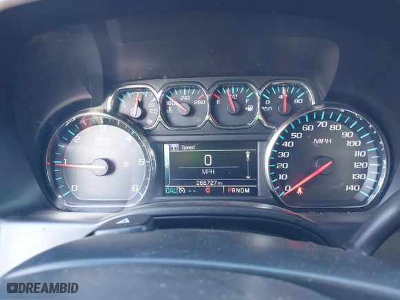 2015 Chevrolet Silverado 1500 LT with VIN 3GCUKREC0FG263001, listed as a IAAI auction lot 41735790 with 266,727 mi miles. Bid and sale history available at carsss.com. Image 7.