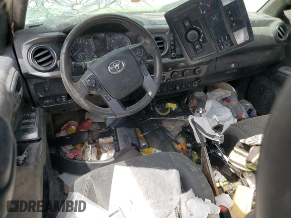2023 Toyota Tacoma SR z VIN 3TYCZ5AN6PT153777, wystawiony jako Copart lot #56231855 z przebiegiem Nie podano mil oraz Czysty tytuł • Clean title. Historia ofert i sprzedaży dostępna na DreamBid. Obrazek 8.