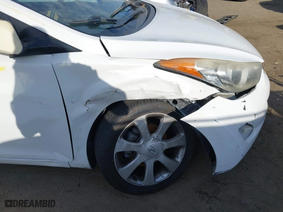 2012 Hyundai Elantra GLS with VIN 5NPDH4AE0CH118794, listed as a IAAI auction lot 41681328 with 209,421 mi miles. Bid and sale history available at carsss.com. Image 6.