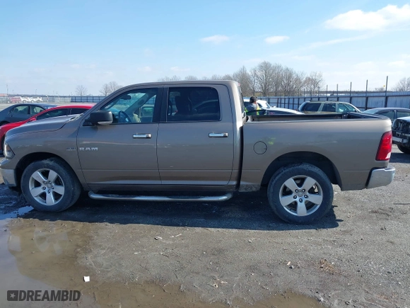 2010 Dodge Ram 1500 SLT with VIN 1D7RV1CT7AS229291, listed as a IAAI auction lot 41566144 with 130,639 mi miles. Bid and sale history available at carsss.com. Image 14.