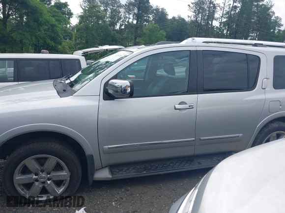 2011 Nissan Armada SV z VIN 5N1BA0ND1BN614557, wystawiony jako IAAI lot #42231768 z przebiegiem 206 358 mil mil oraz . Historia ofert i sprzedaży dostępna na DreamBid. Obrazek 13.