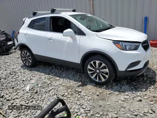 2021 Buick Encore Preferred with VIN KL4CJESB2MB357691, listed as a Copart auction lot 54188224 with 19,571 mi miles and Salvage Title. Bid and sale history available at carsss.com. Image 4.