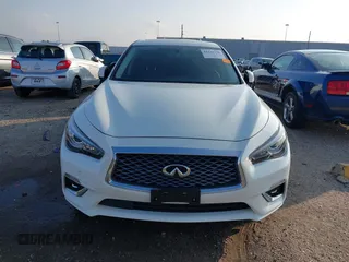 2024 Infiniti Q50 Luxe with VIN JN1EV7BP2RM600585, listed as a IAAI auction lot 41112238 with 5,016 mi miles and . Bid and sale history available at DreamBid. Image 12.