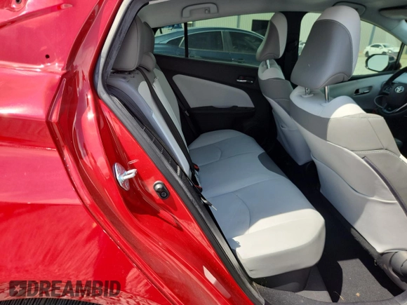 2022 Toyota Prius LE z VIN JTDKAMFP9N3208904, wystawiony jako Copart lot #62521205 z przebiegiem 37 147 mil mil oraz Szkoda całkowita • Salvage title. Historia ofert i sprzedaży dostępna na DreamBid. Obrazek 10.