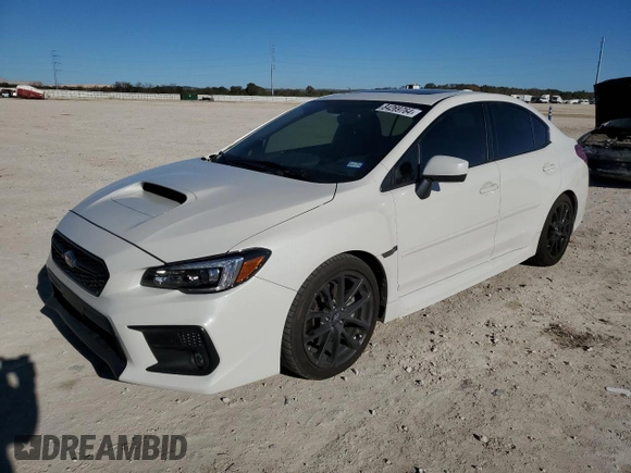 2020 Subaru WRX Limited with VIN JF1VA1N62L8807766, listed as a Copart auction lot 84269764 with 39,367 mi miles and Salvage Title. Bid and sale history available at carsss.com. Image 1.