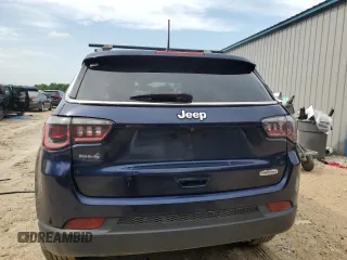 2020 Jeep Compass Latitude with VIN 3C4NJCBB6LT141553, listed as a Copart auction lot 61432225 with 87,151 mi miles and Non repairable. Bid and sale history available at DreamBid. Image 6.