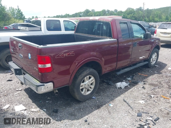 2004 Ford F-150 XLT with VIN 1FTPX14514NC61183, listed as a IAAI auction lot 42173892 with 141,949 mi miles and . Bid and sale history available at carsss.com. Image 4.