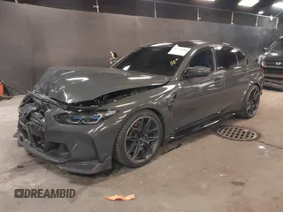 2023 BMW M3 Competition xDrive with VIN WBS43AY08PFP63435, listed as a IAAI auction lot 42136588 with 25,790 mi miles and . Bid and sale history available at DreamBid. Image 22.