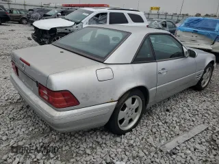 2000 Mercedes-Benz SL-Class with VIN WDBFA68FXYF193025, listed as a Copart auction lot 81906814 with 181,889 mi miles and Clean Title. Bid and sale history available at carsss.com. Image 4.