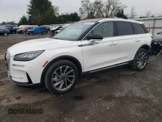 2024 Lincoln Corsair Premiere z VIN 5LMCJ1DA4RUL06944, wystawiony jako Copart lot #52607925 z przebiegiem 1 342 mil mil oraz Szkoda całkowita • Salvage title. Historia ofert i sprzedaży dostępna na DreamBid. Obrazek 1.