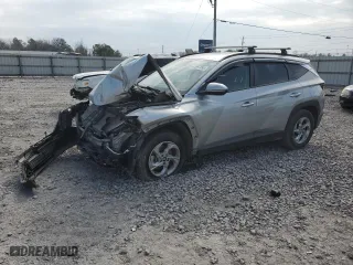 2023 Hyundai Tucson SEL with VIN 5NMJB3AE5PH218424, listed as a Copart auction lot 43697095 with 56,150 mi miles and Salvage Title. Bid and sale history available at carsss.com. Image 1.