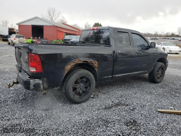 2010 Dodge Ram 1500 ST with VIN 1D7RV1GP5AS240447, listed as a Copart auction lot 84054314 with 160,843 mi miles and Salvage Title. Bid and sale history available at carsss.com. Image 3.