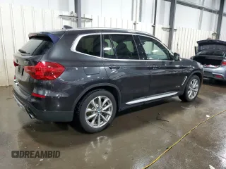 2018 BMW X3 xDrive30i with VIN 5UXTR9C58JLD63887, listed as a Copart auction lot 49168675 with 100,613 mi miles and Salvage Title. Bid and sale history available at carsss.com. Image 3.